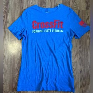 Reebok Medium CrossFit Logo Short Sleeve Shirt